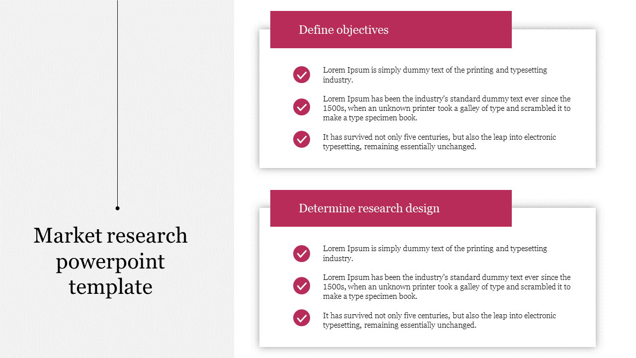 Analysis Market Research PowerPoint Template Presentation 
